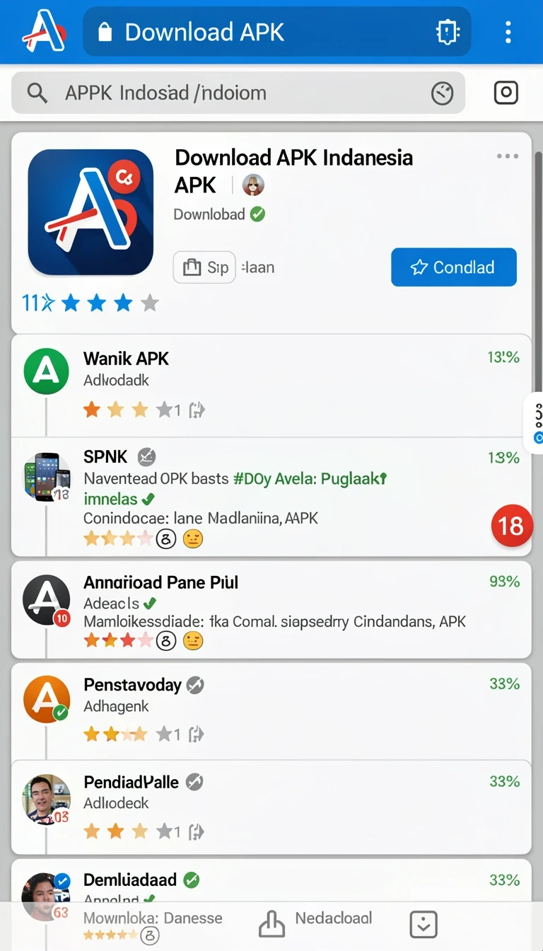 Galeri pratinjau visual ocatoto build APK resmi terbaru